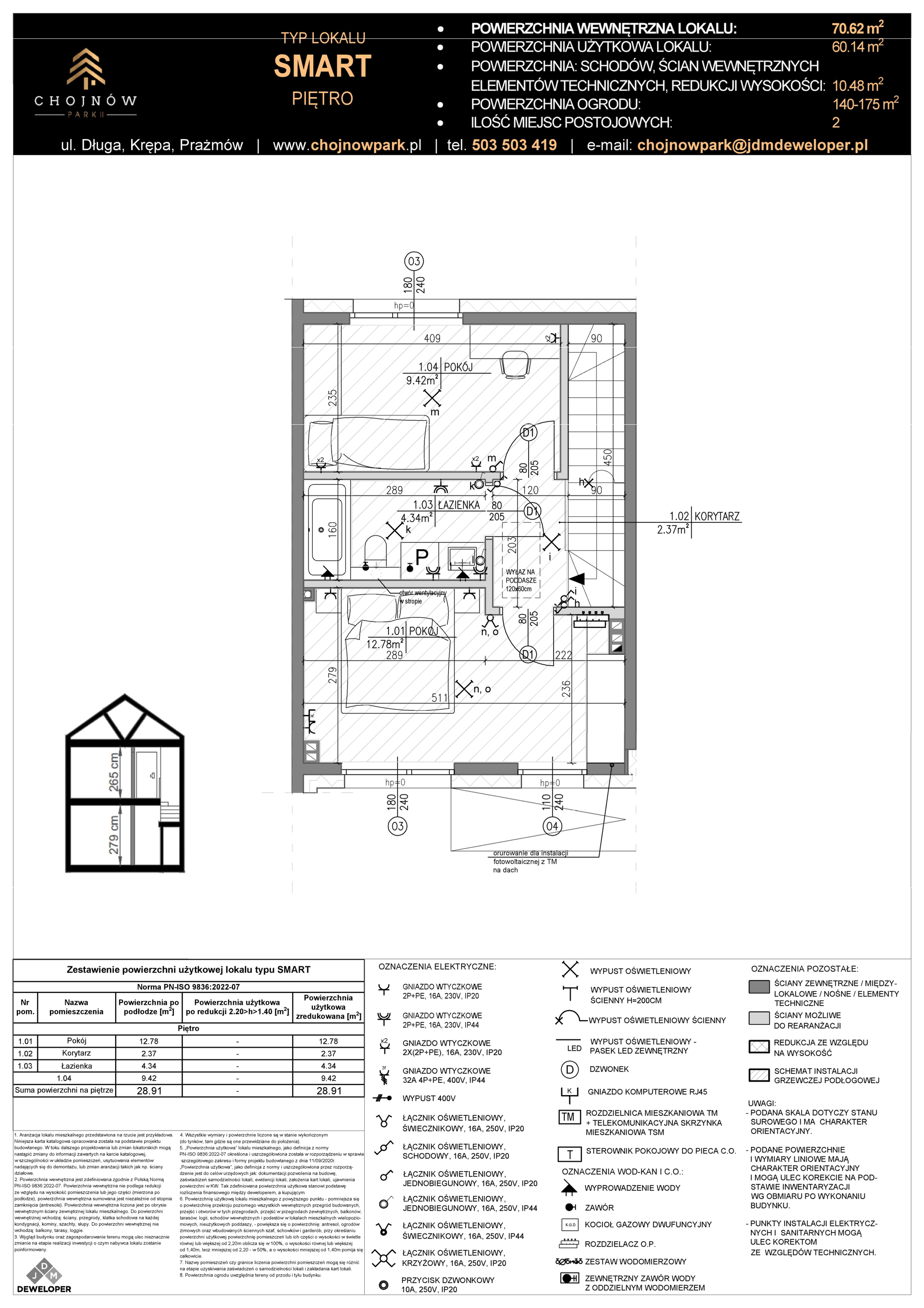 Dom 71,00 m², oferta nr L5-2, Chojnów Park II, Krępa, ul. Długa-idx