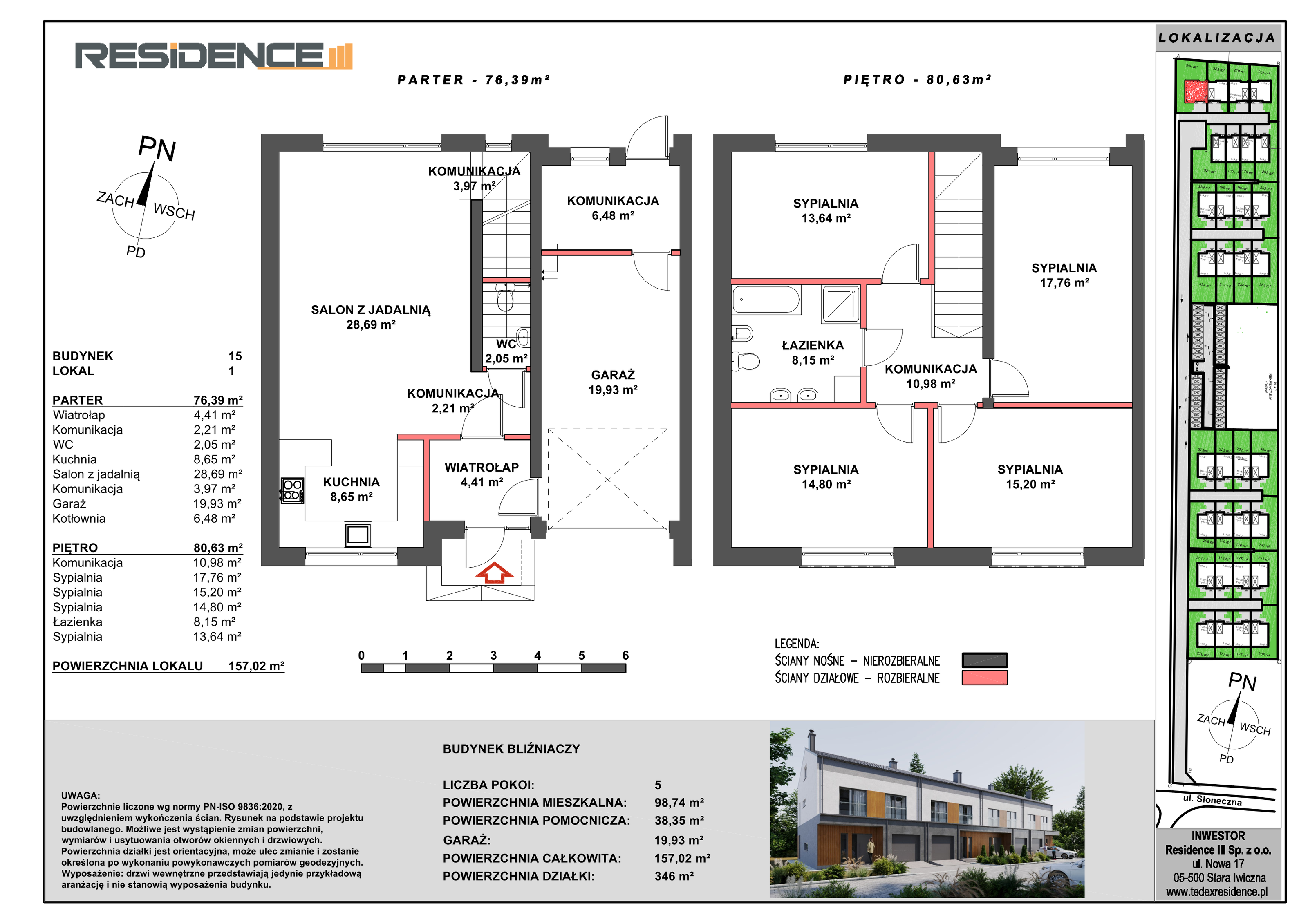 Mieszkanie 157,00 m², parter, oferta nr B15_L1, Apartamenty Przy Ładnej, Stara Iwiczna, ul. Ładna-idx