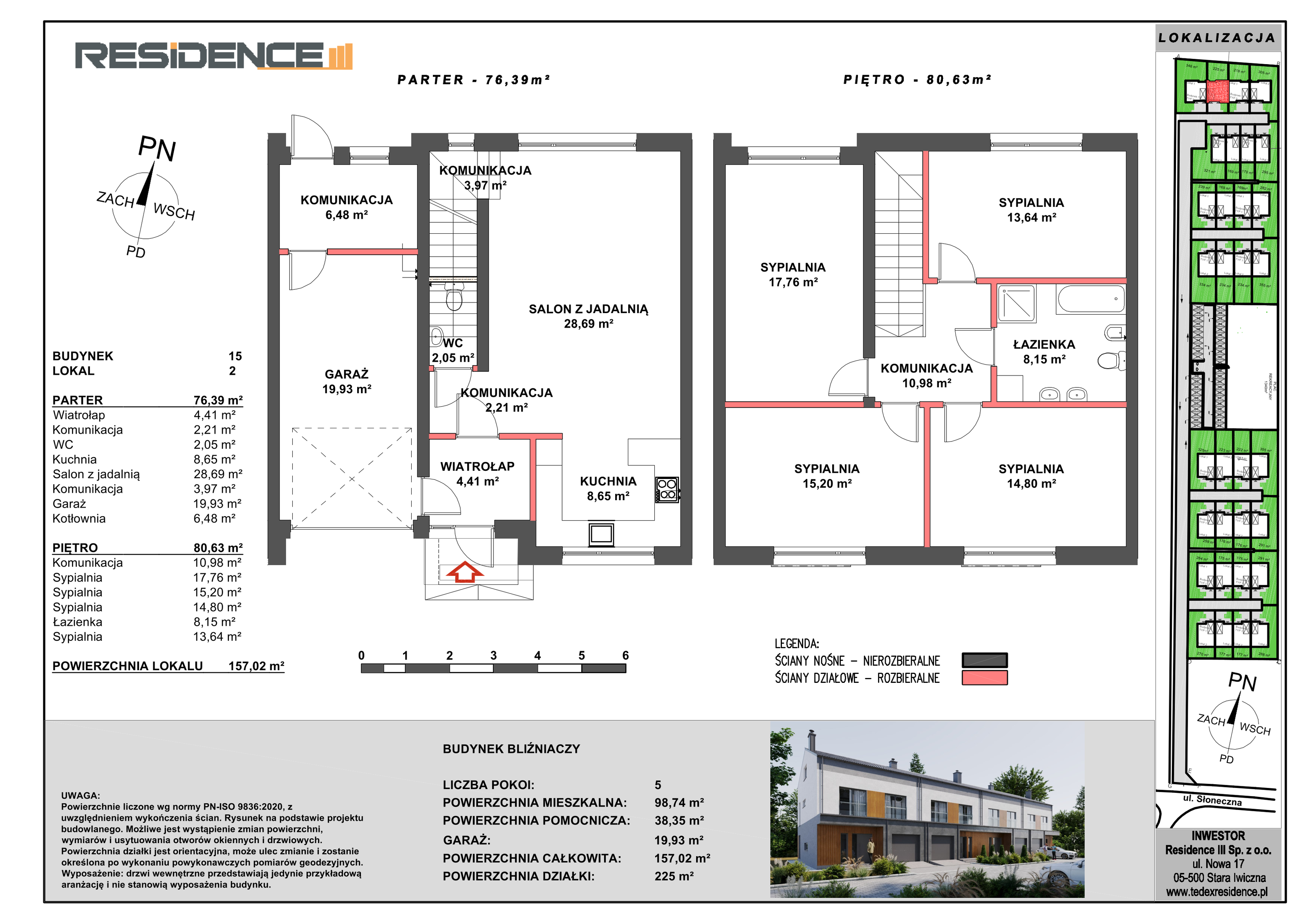 Mieszkanie 157,00 m², parter, oferta nr B15_L2, Apartamenty Przy Ładnej, Stara Iwiczna, ul. Ładna-idx