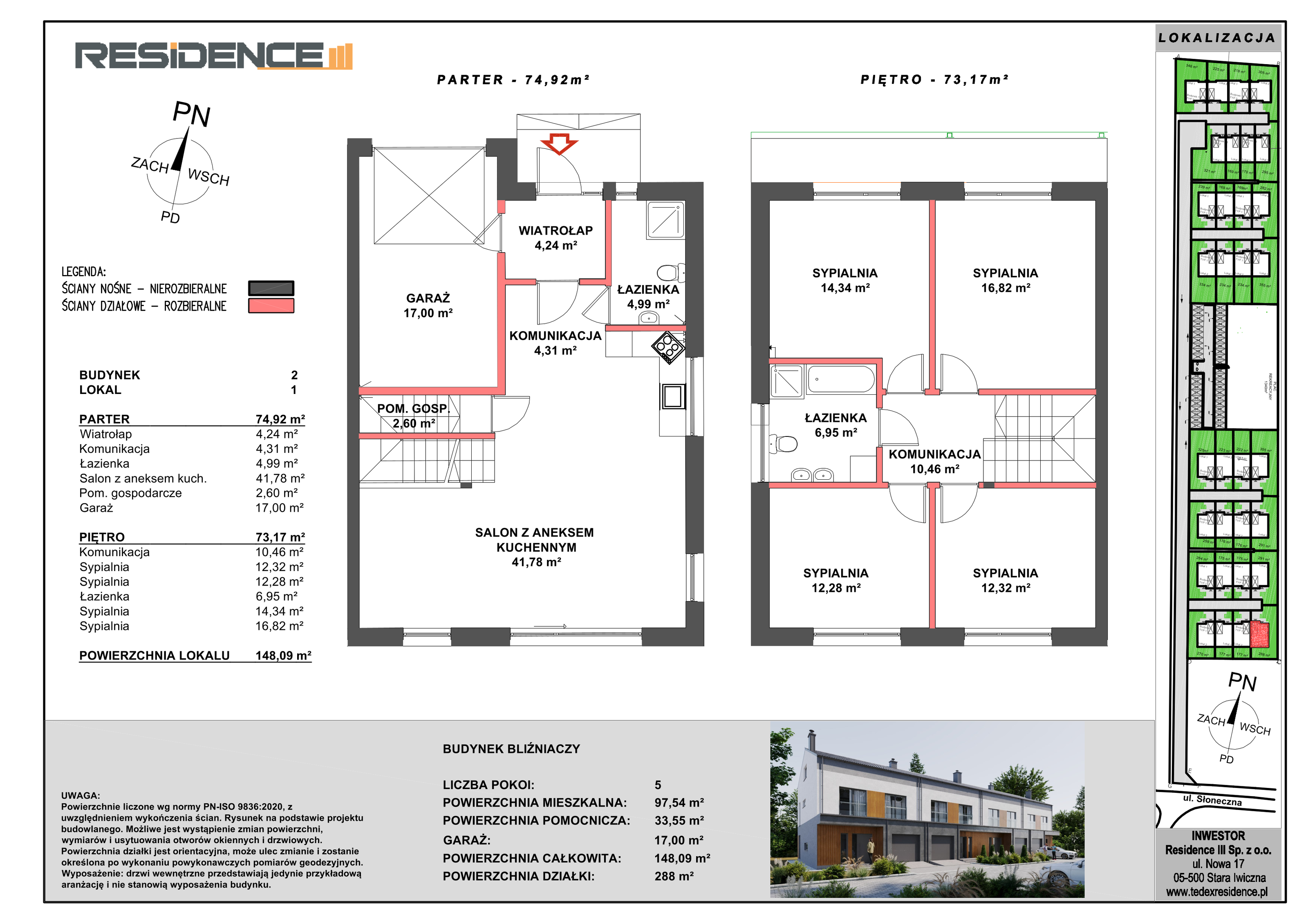 Mieszkanie 148,00 m², parter, oferta nr B2_L1, Apartamenty Przy Ładnej, Stara Iwiczna, ul. Ładna-idx