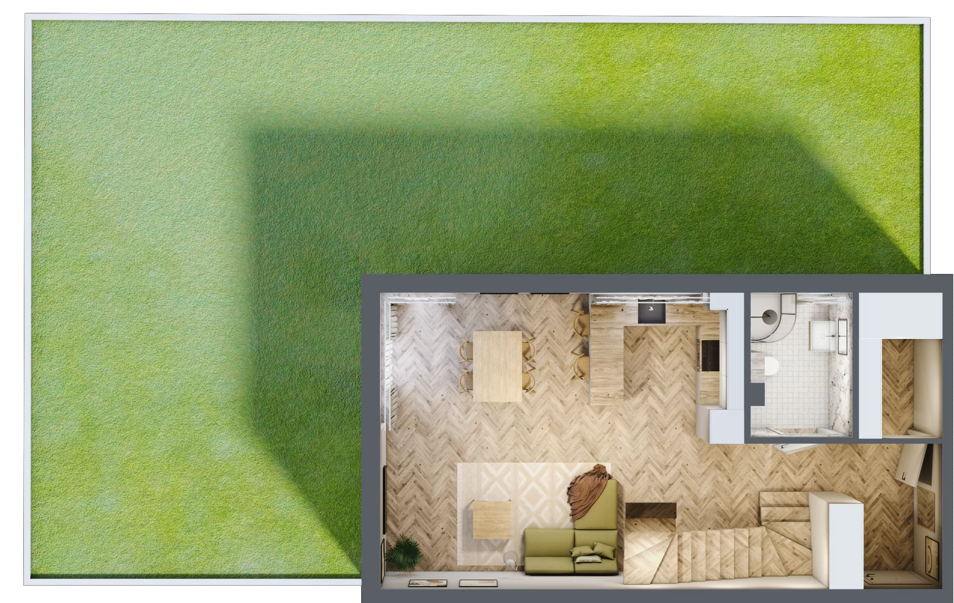 Dom 98,95 m², oferta nr 2A.2, Wawer Park, Warszawa, Wawer, Aleksandrów, ul. Zagórzańska 52