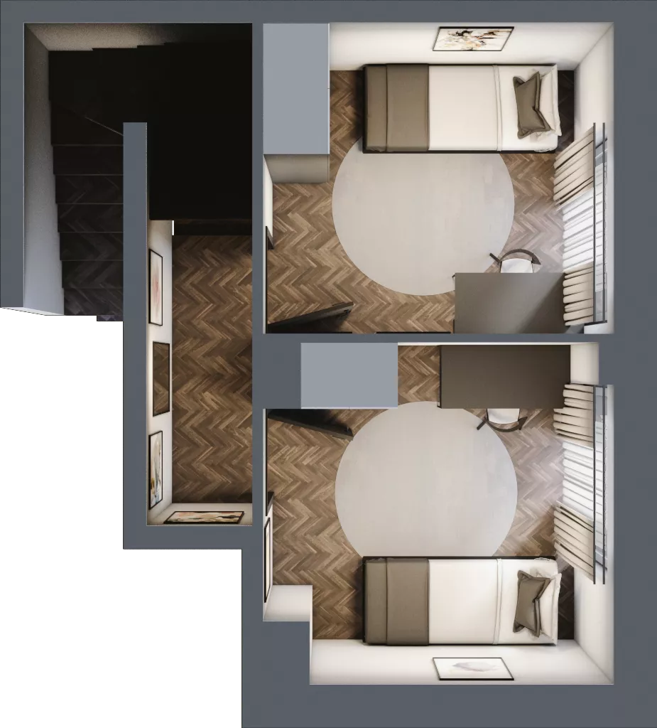 4 pokoje, mieszkanie 79,29 m², parter, oferta nr 34.1, Imperial River Park, Kraków, Bronowice, Bronowice Małe, ul. Truszkowskiego