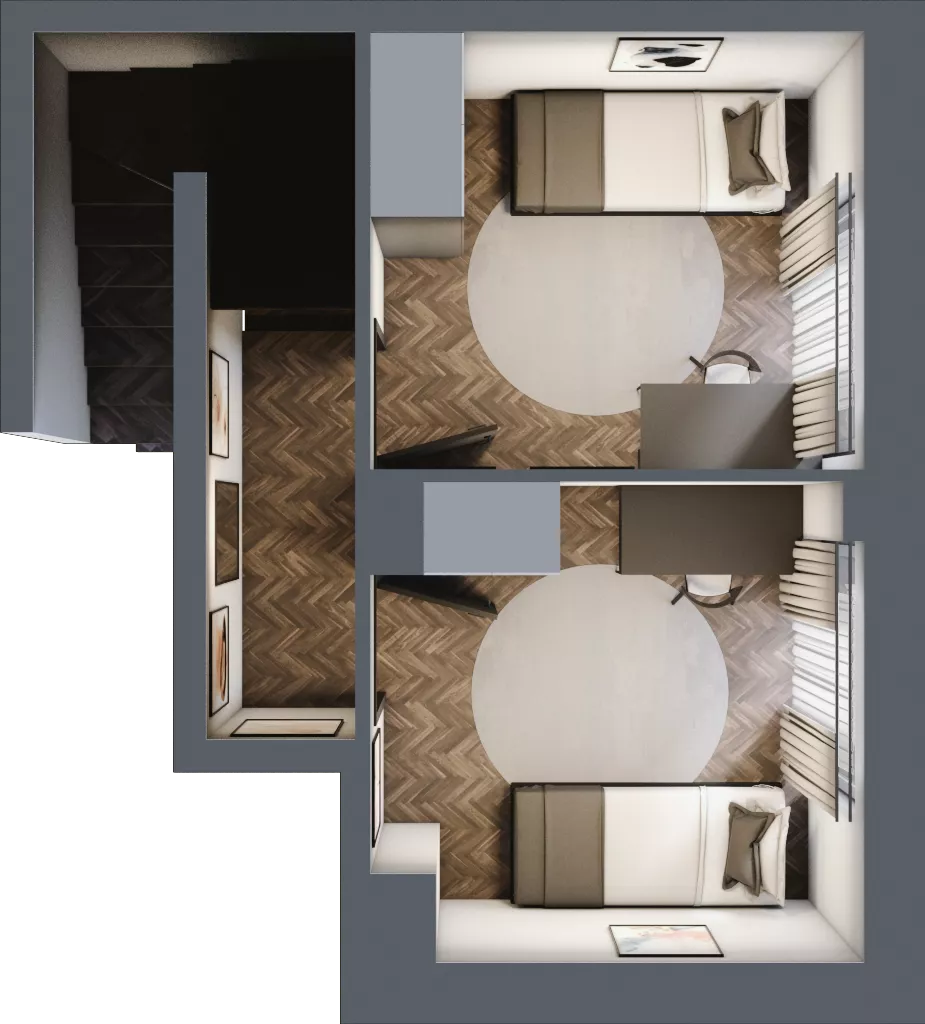 4 pokoje, mieszkanie 79,29 m², parter, oferta nr 32.1, Imperial River Park, Kraków, Bronowice, Bronowice Małe, ul. Truszkowskiego