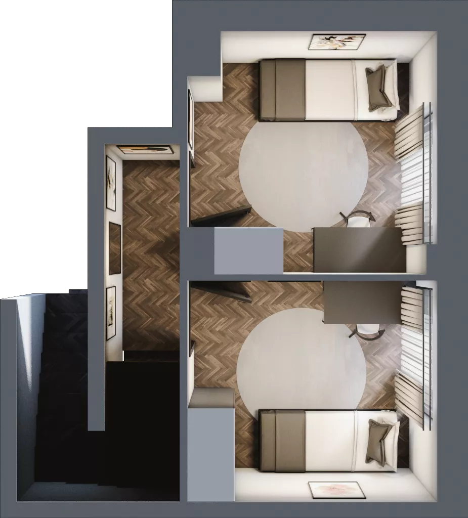 4 pokoje, mieszkanie 79,29 m², parter, oferta nr 35.1, Imperial River Park, Kraków, Bronowice, Bronowice Małe, ul. Truszkowskiego