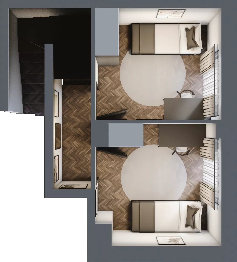 4 pokoje, mieszkanie 79,29 m², parter, oferta nr 30.1, Imperial River Park, Kraków, Bronowice, Bronowice Małe, ul. Truszkowskiego