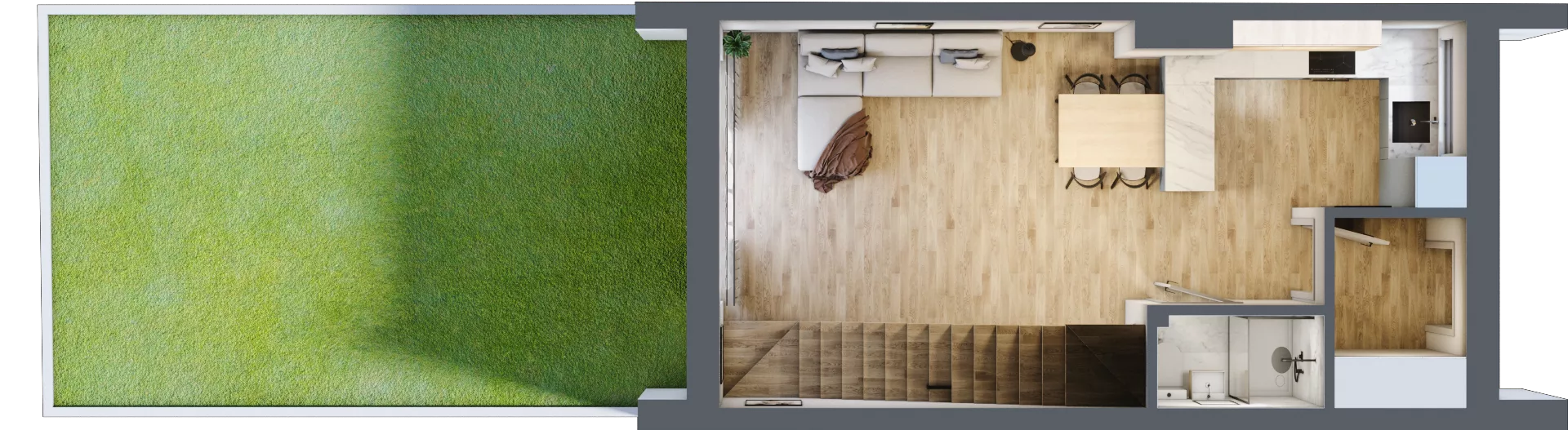 5 pokoi, mieszkanie 108,78 m², piętro 3, oferta nr A2, Villa Stoki, Łódź, Widzew, ul. Beskidzka 109