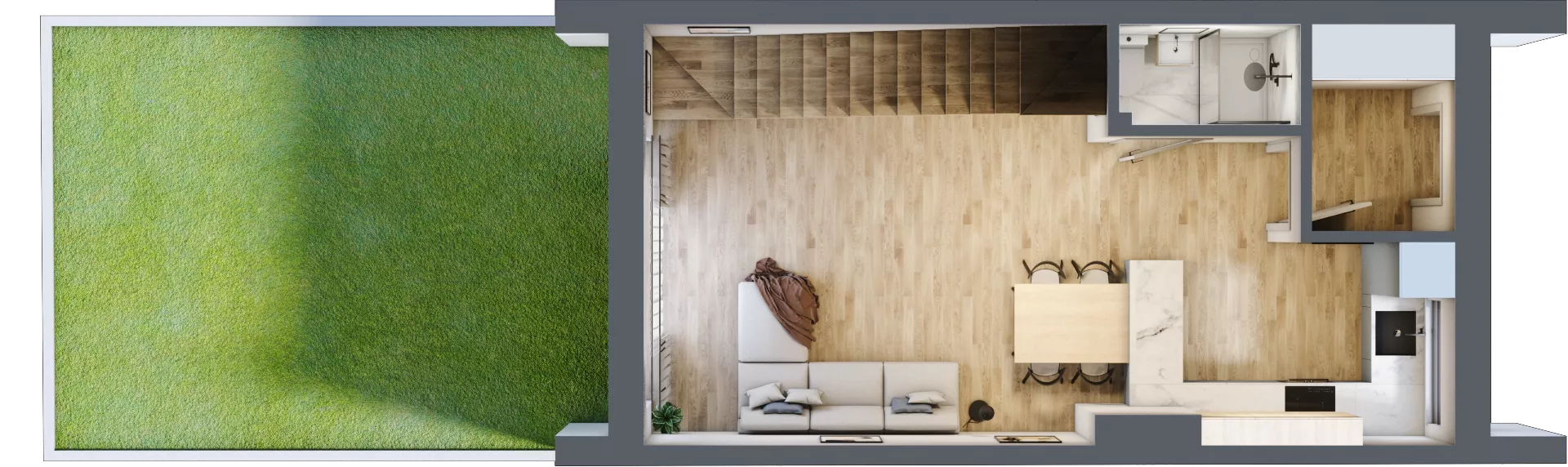 5 pokoi, mieszkanie 108,78 m², piętro 3, oferta nr B3, Villa Stoki, Łódź, Widzew, ul. Beskidzka 109