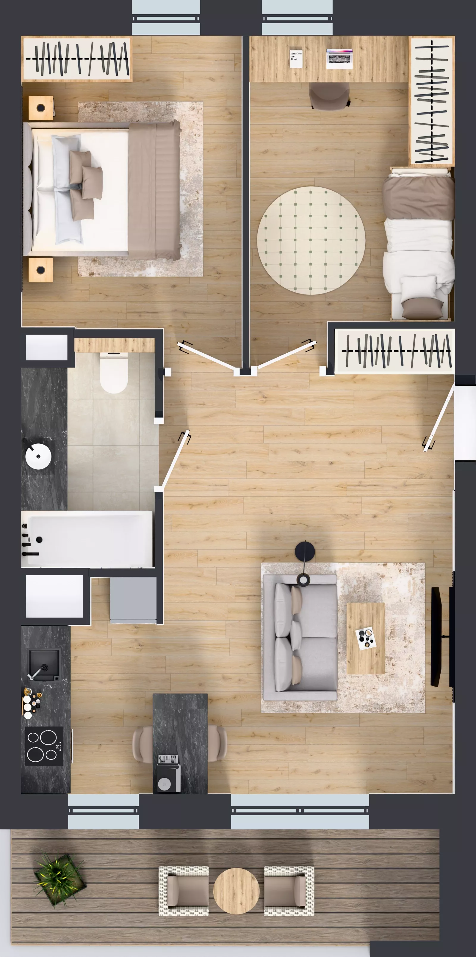 3 pokoje, mieszkanie 52,25 m², piętro 5, oferta nr LM-147, Perspektywa Czechów, Lublin, Czechów Północny, ul. Wojtasa