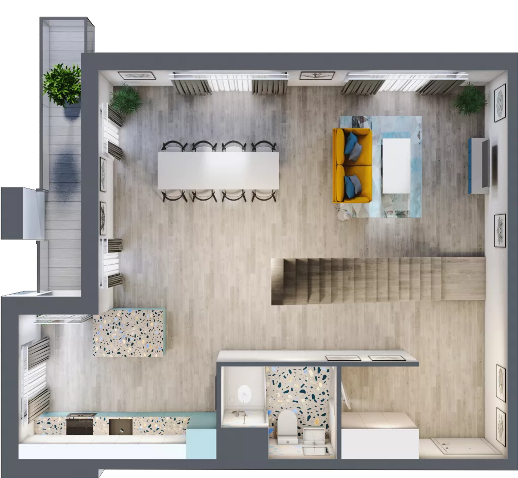 4 pokoje, apartament 101,99 m², piętro 5, oferta nr M.62, Tarasy Śląskie, Chorzów, Chorzów II, ul. 3 Maja