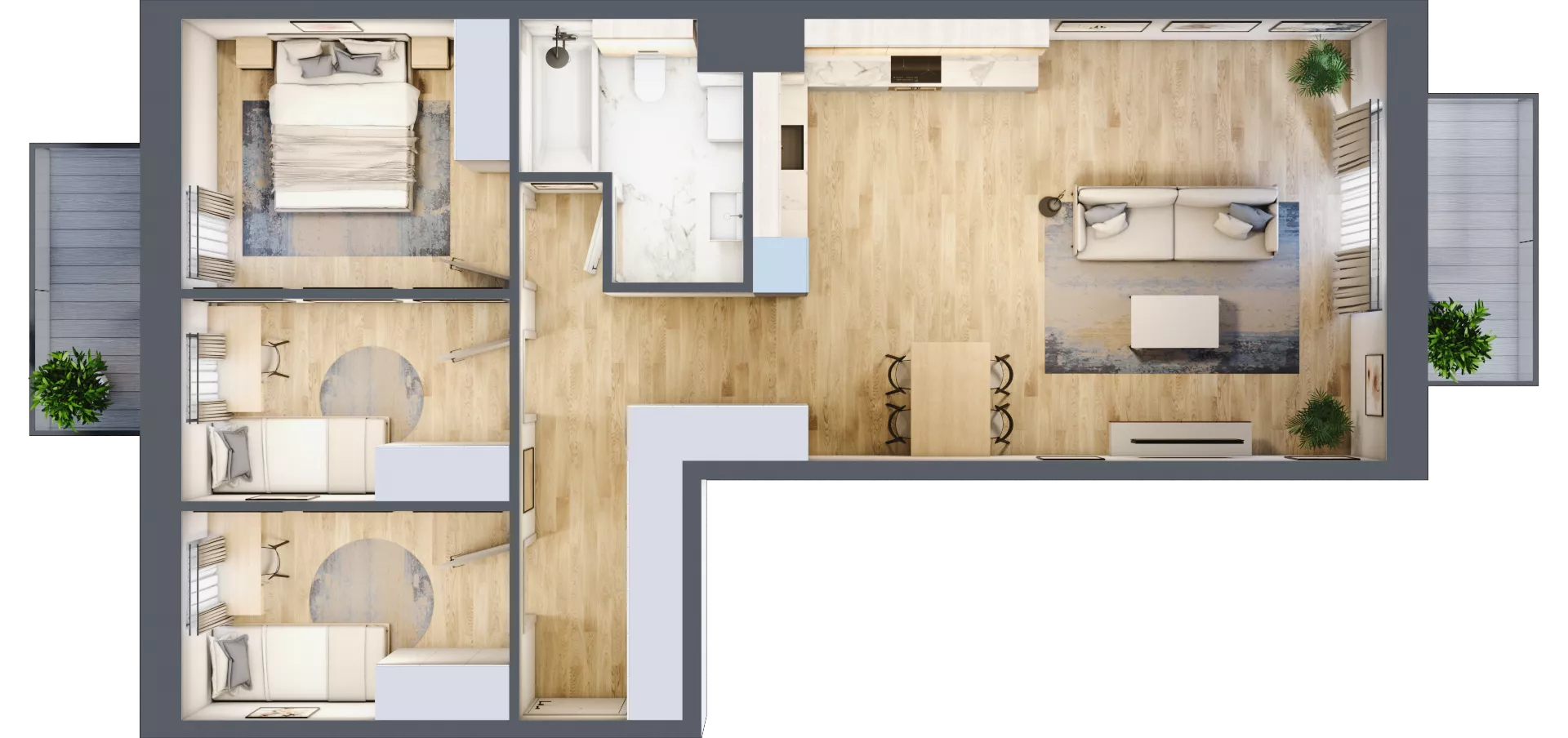 1 pokój, mieszkanie 29,31 m², piętro 9, oferta nr C44, Maratońska 49, Łódź, Polesie, Retkinia, ul. Maratońska 49