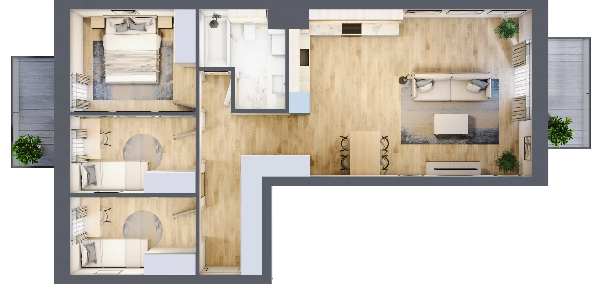 1 pokój, mieszkanie 29,36 m², piętro 7, oferta nr C34, Maratońska 49, Łódź, Polesie, Retkinia, ul. Maratońska 49