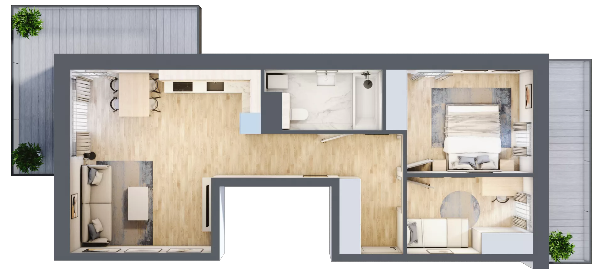 1 pokój, mieszkanie 29,36 m², piętro 3, oferta nr C14, Maratońska 49, Łódź, Polesie, Retkinia, ul. Maratońska 49