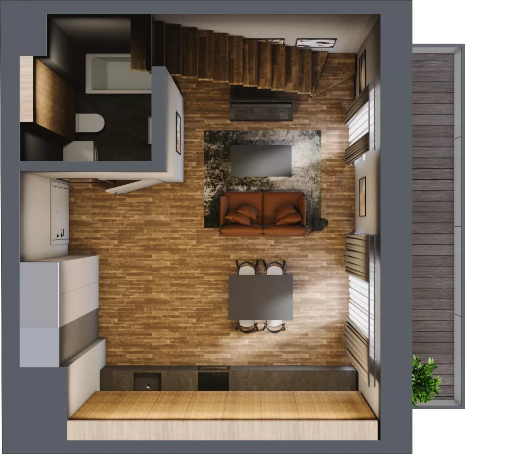 2 pokoje, apartament 42,06 m², piętro 5, oferta nr 241, Folwark Scheiblera, Łódź, Widzew, ul. Tymienieckiego 33A