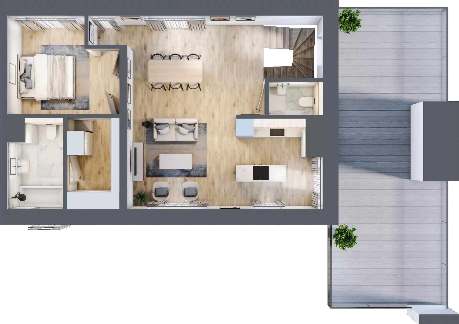 4 pokoje, mieszkanie 105,00 m², piętro 5, oferta nr 34, Kamienica Garbary 68, Poznań, Stare Miasto, Garbary, ul. Garbary 68