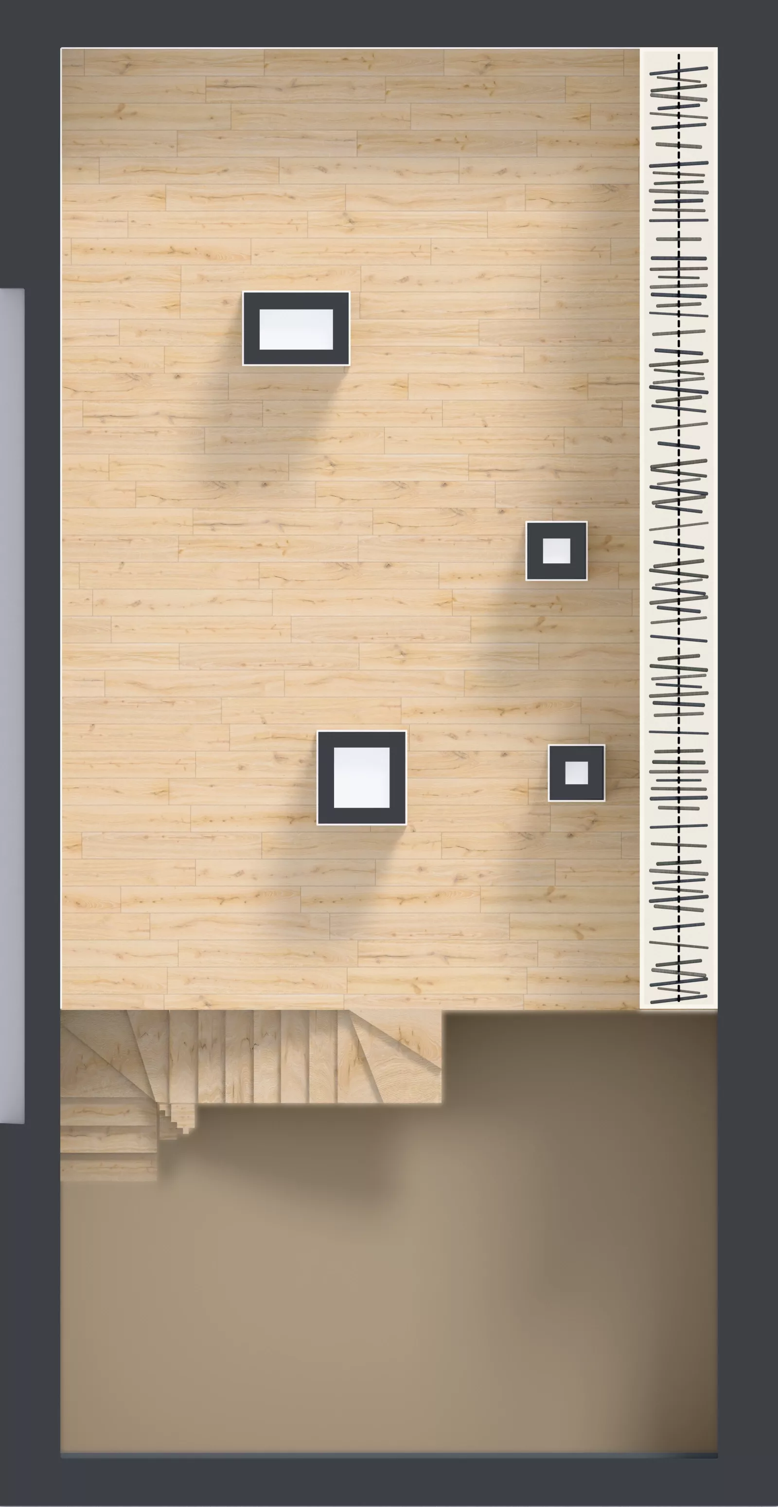 3 pokoje, mieszkanie 83,56 m², piętro 2, oferta nr 4.4.2, Skwer Harmonia 2, Kraków, Podgórze, Rybitwy, ul. Półłanki