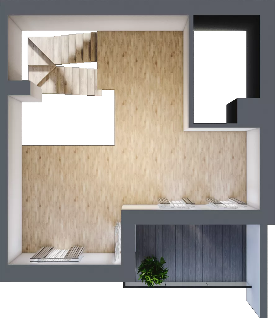 2 pokoje, mieszkanie 74,20 m², piętro 1, oferta nr 14C.2, Przystań Sobieszewo, Gdańsk, Wyspa Sobieszewska, ul. Narcyzowa