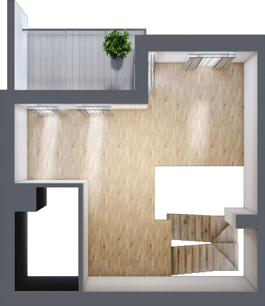 2 pokoje, mieszkanie 74,20 m², piętro 1, oferta nr 16A.2, Przystań Sobieszewo, Gdańsk, Wyspa Sobieszewska, ul. Narcyzowa