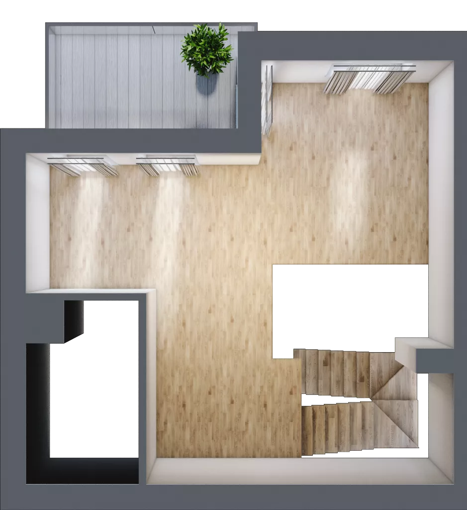 2 pokoje, mieszkanie 74,20 m², piętro 1, oferta nr 16F.2, Przystań Sobieszewo, Gdańsk, Wyspa Sobieszewska, ul. Narcyzowa