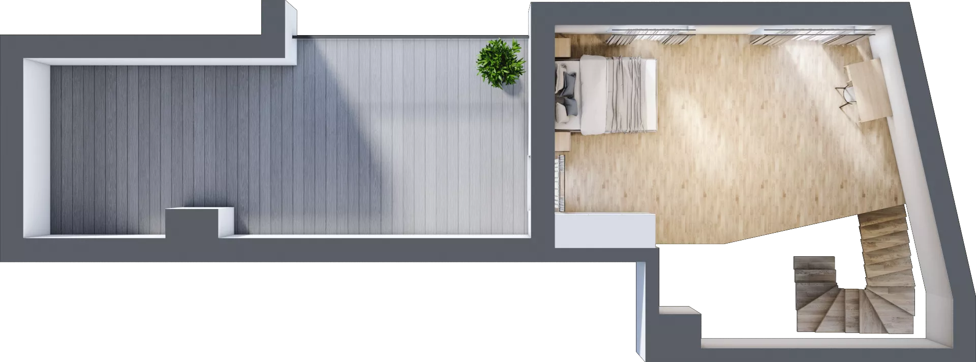 2 pokoje, mieszkanie 58,34 m², piętro 2, oferta nr A.2.36, My Forest, Warszawa, Białołęka, ul. Modlińska 342