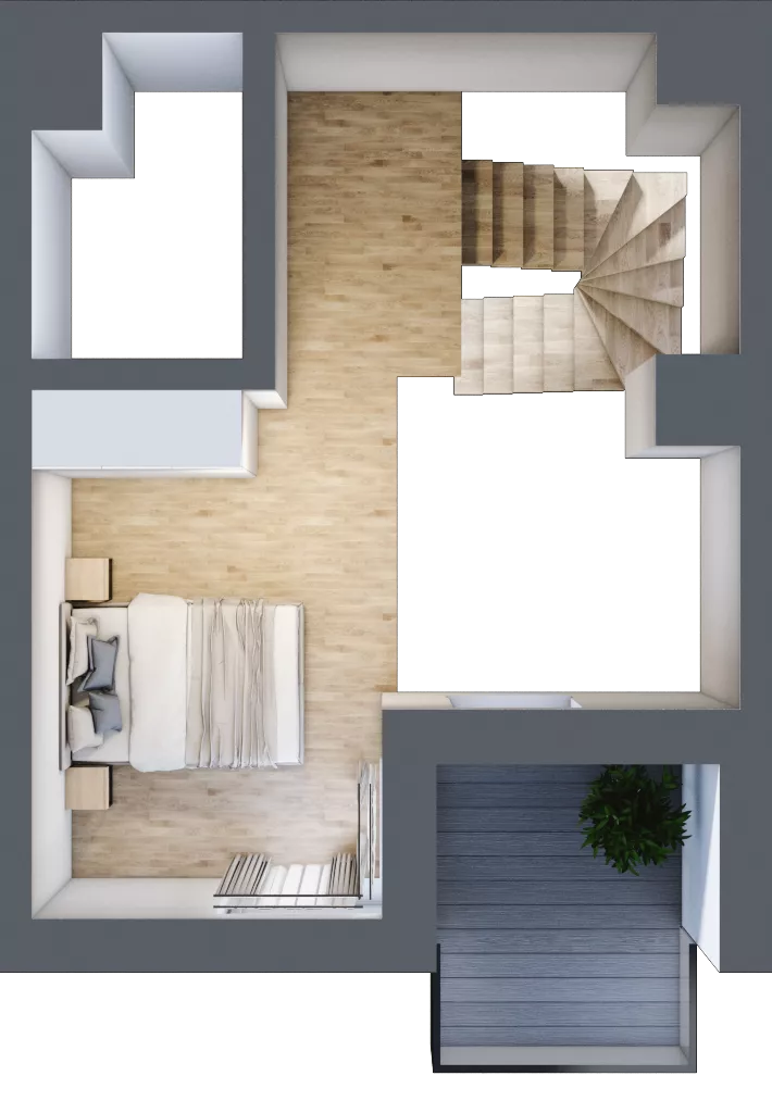 2 pokoje, mieszkanie 38,97 m², piętro 2, oferta nr A.2.39, My Forest, Warszawa, Białołęka, ul. Modlińska 342