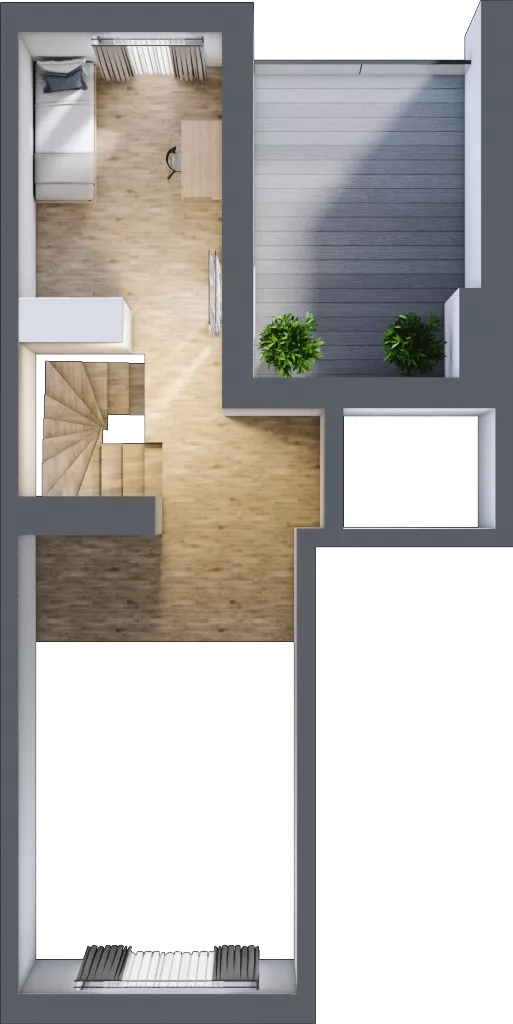 4 pokoje, mieszkanie 64,11 m², piętro 2, oferta nr A.2.68, My Forest, Warszawa, Białołęka, ul. Modlińska 342