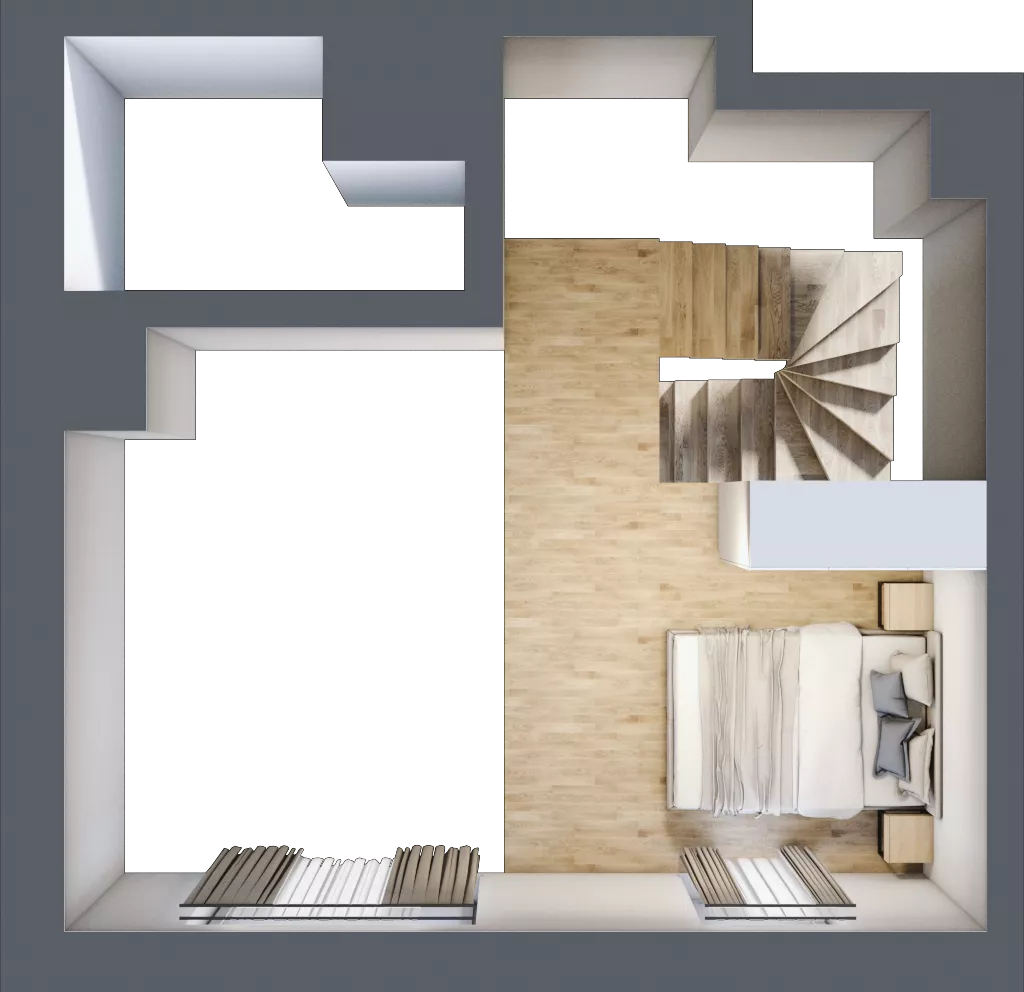 2 pokoje, mieszkanie 34,18 m², piętro 2, oferta nr B.2.26, My Forest, Warszawa, Białołęka, ul. Modlińska 342