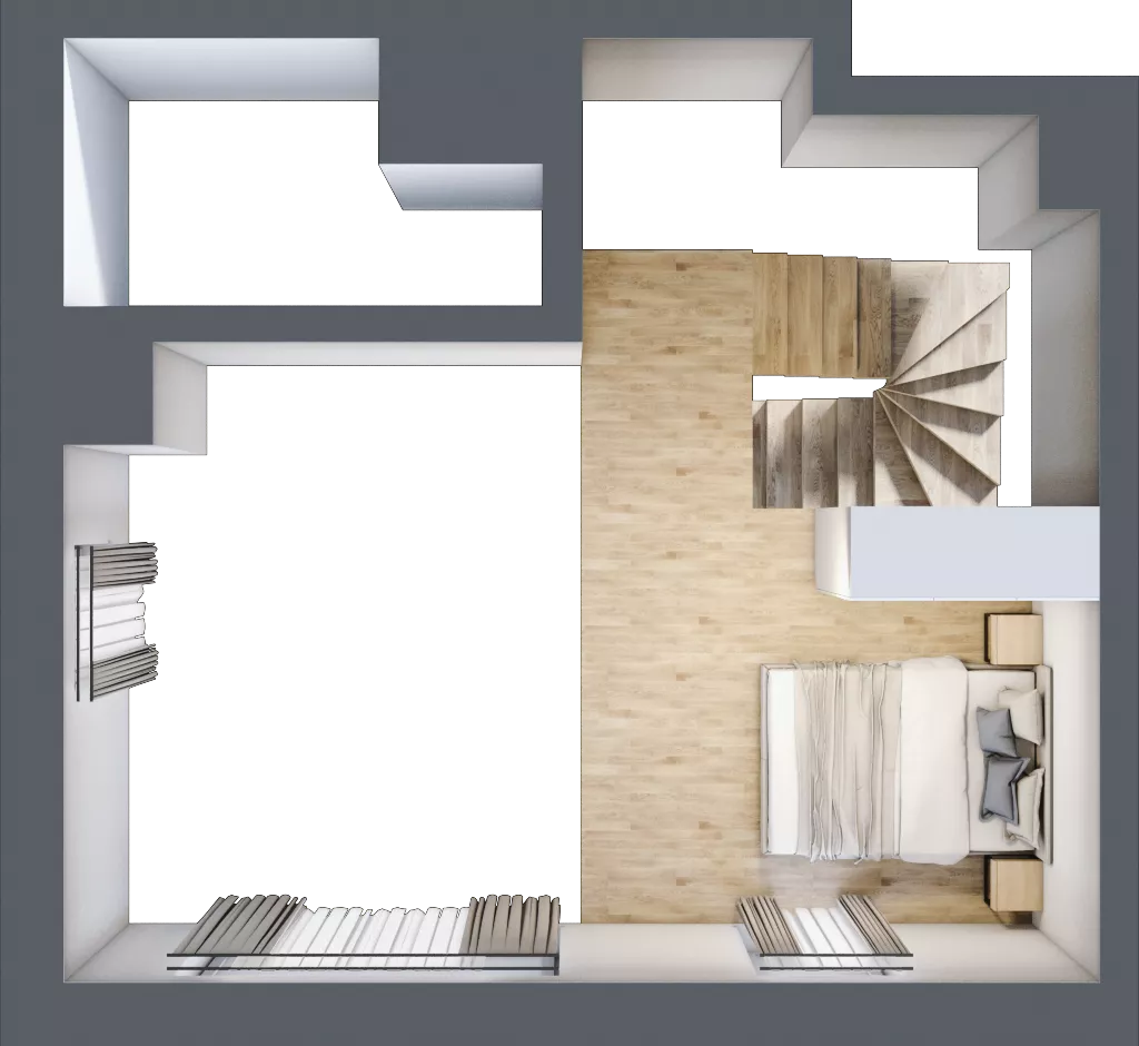 3 pokoje, mieszkanie 36,18 m², piętro 2, oferta nr B.2.14, My Forest, Warszawa, Białołęka, ul. Modlińska 342