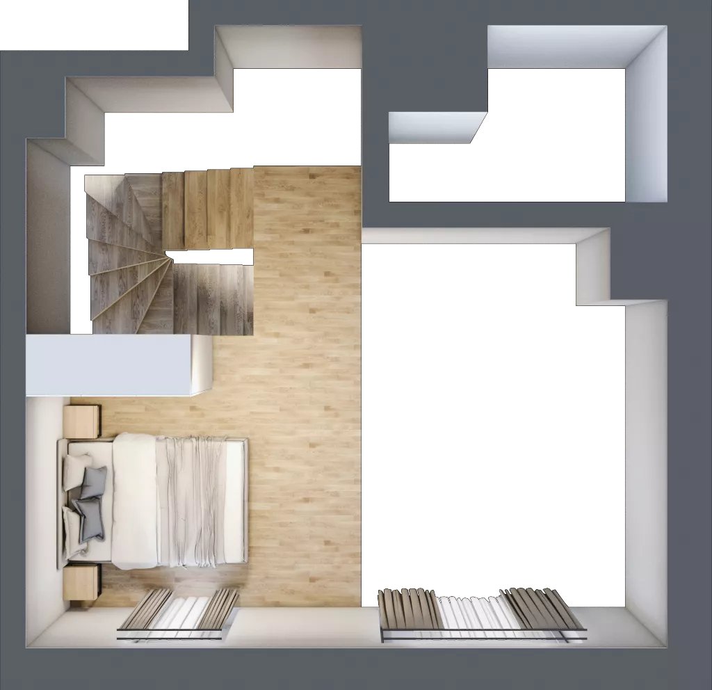 2 pokoje, mieszkanie 34,17 m², piętro 2, oferta nr B.2.25, My Forest, Warszawa, Białołęka, ul. Modlińska 342