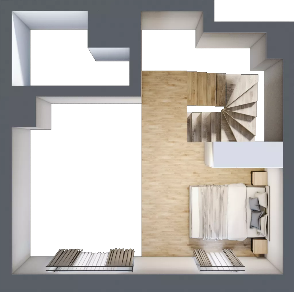 2 pokoje, mieszkanie 33,88 m², piętro 2, oferta nr B.2.46, My Forest, Warszawa, Białołęka, ul. Modlińska 342