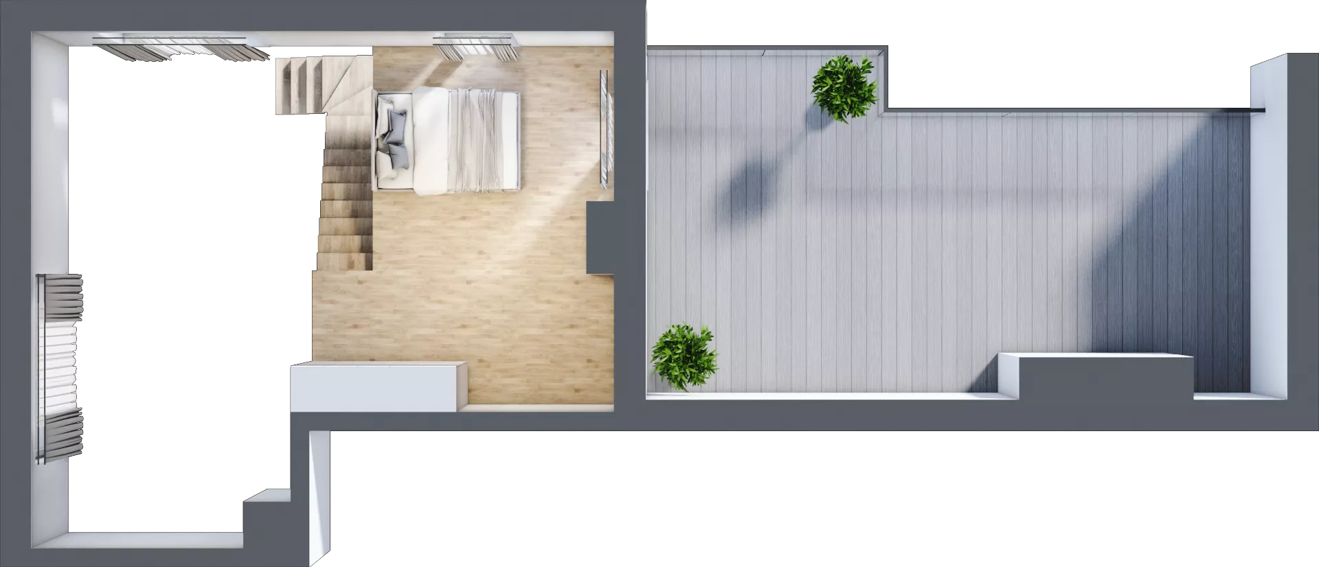 3 pokoje, mieszkanie 59,40 m², piętro 2, oferta nr B.2.15, My Forest, Warszawa, Białołęka, ul. Modlińska 342