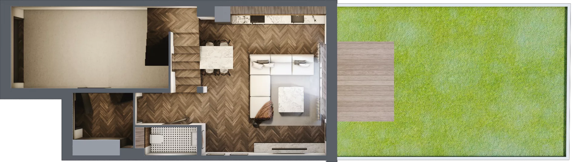 Dom 116,37 m², oferta nr 27/2, Osiedle Południowa etap II, Mińsk Mazowiecki, Stojadła, ul. Południowa