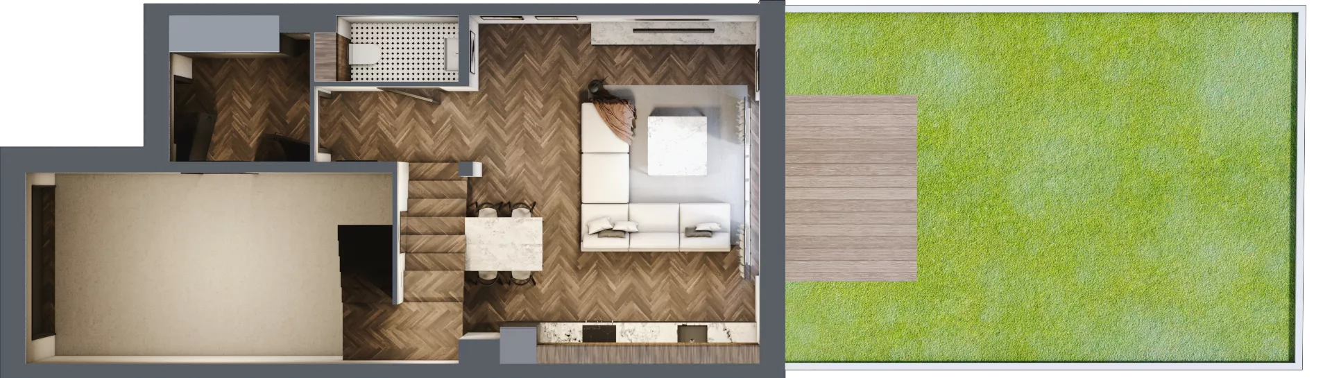 Dom 116,37 m², oferta nr 33/1, Osiedle Południowa etap II, Mińsk Mazowiecki, Stojadła, ul. Południowa