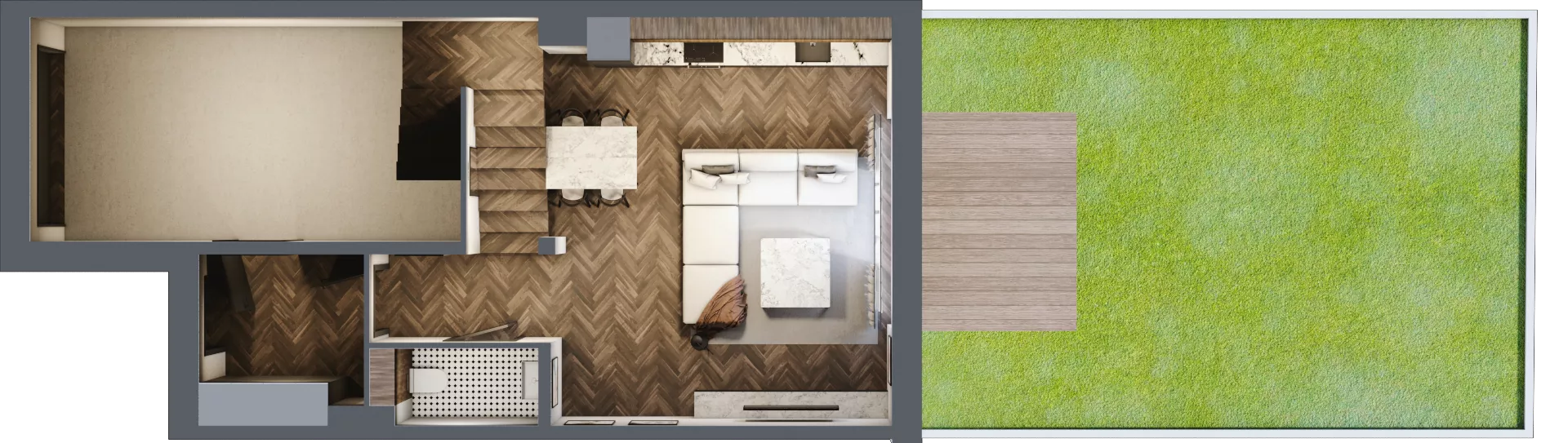 Dom 116,37 m², oferta nr 31/2, Osiedle Południowa etap II, Mińsk Mazowiecki, Stojadła, ul. Południowa