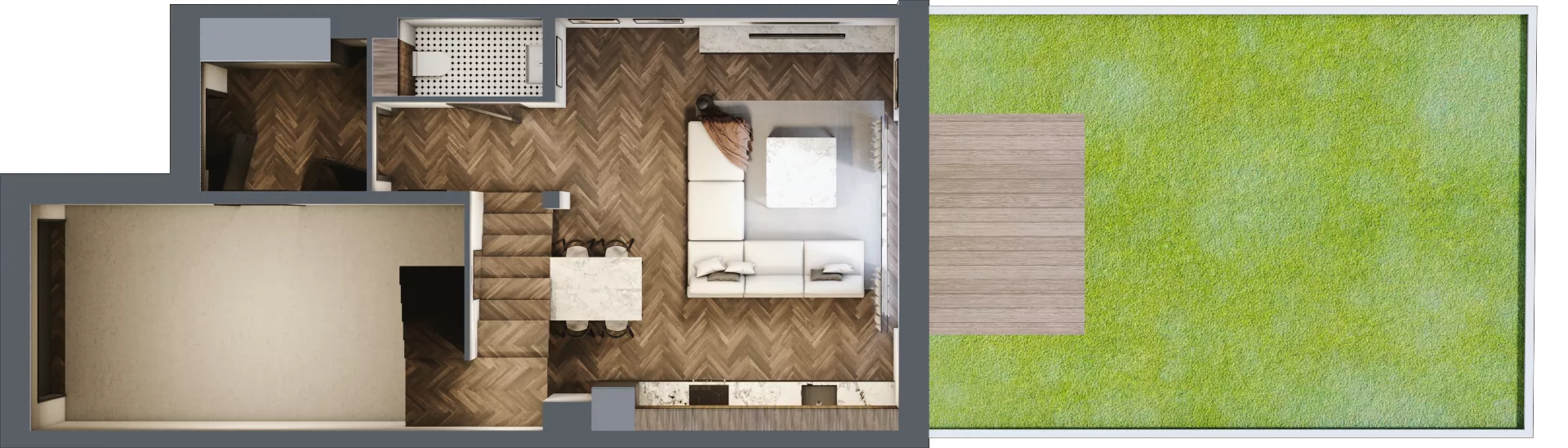 Dom 116,37 m², oferta nr 35/1, Osiedle Południowa etap II, Mińsk Mazowiecki, Stojadła, ul. Południowa