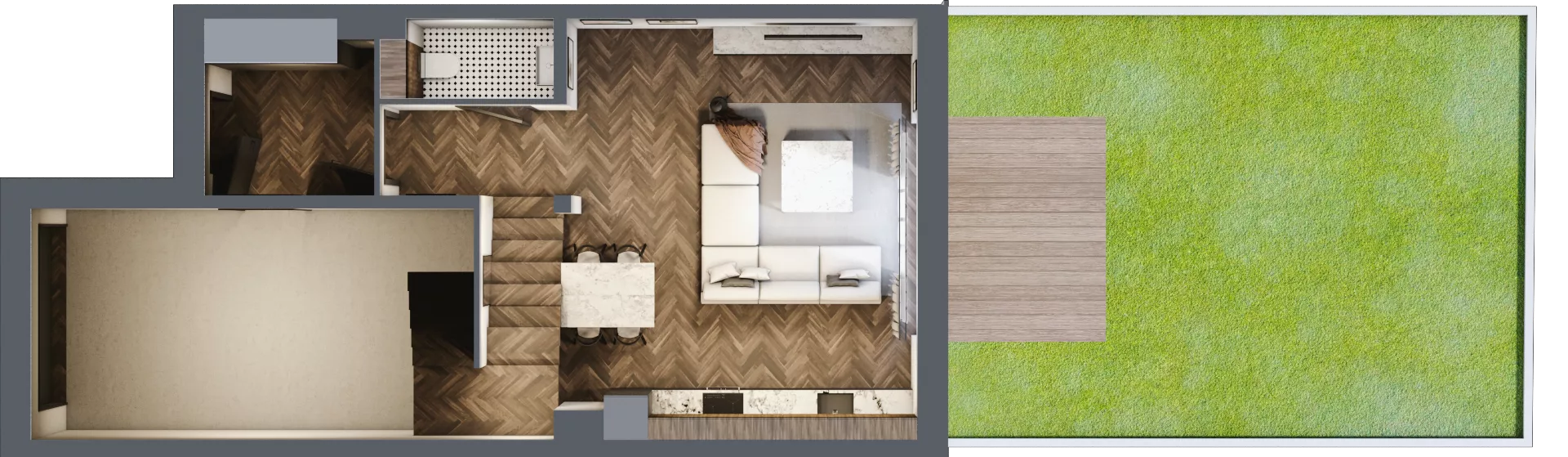 Dom 116,37 m², oferta nr 41/1, Osiedle Południowa etap II, Mińsk Mazowiecki, Stojadła, ul. Południowa