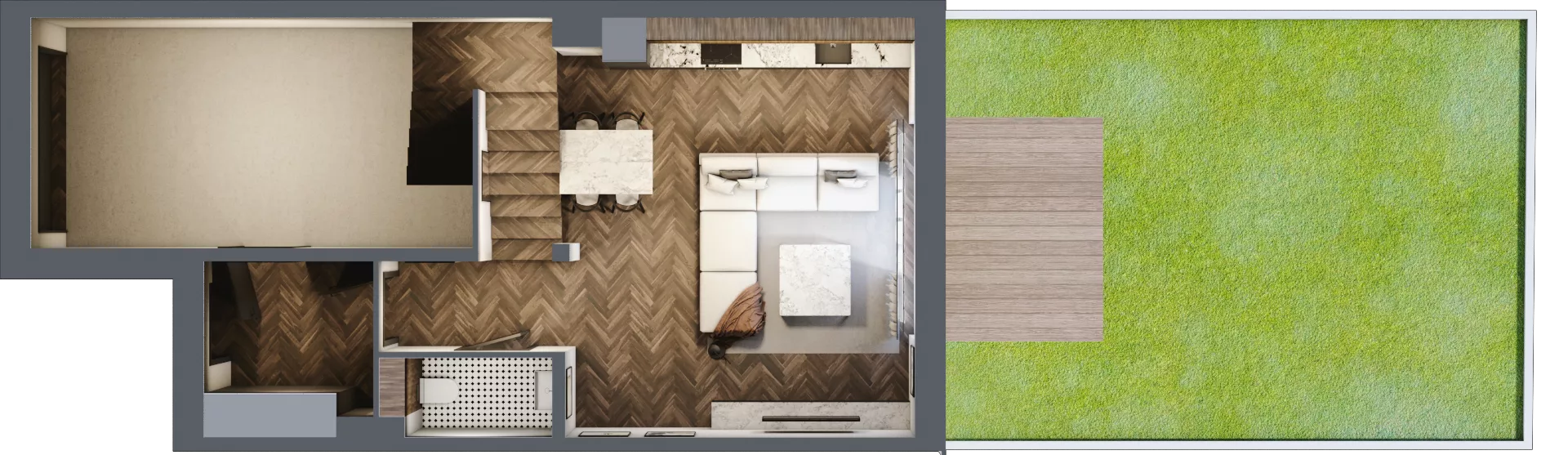 Dom 116,37 m², oferta nr 39/2, Osiedle Południowa etap II, Mińsk Mazowiecki, Stojadła, ul. Południowa