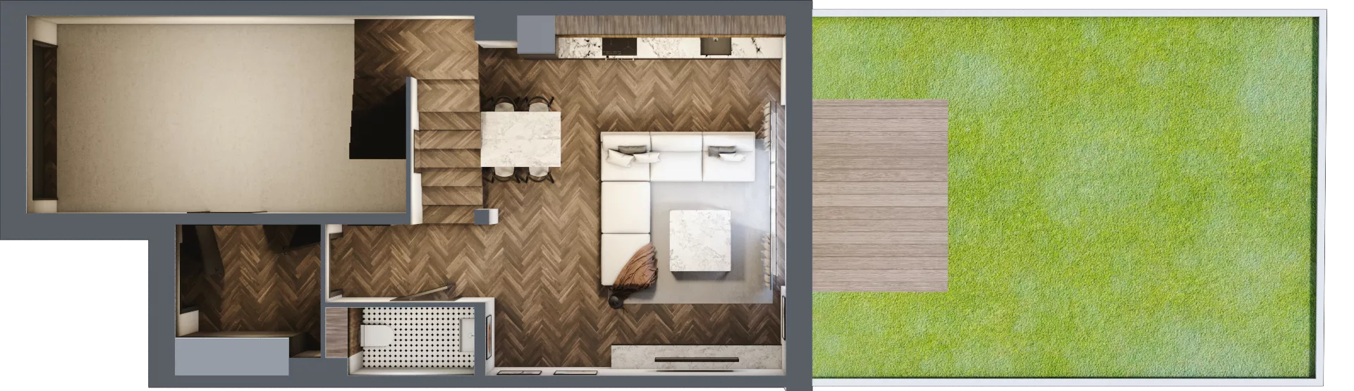 Dom 116,37 m², oferta nr 37/2, Osiedle Południowa etap II, Mińsk Mazowiecki, Stojadła, ul. Południowa