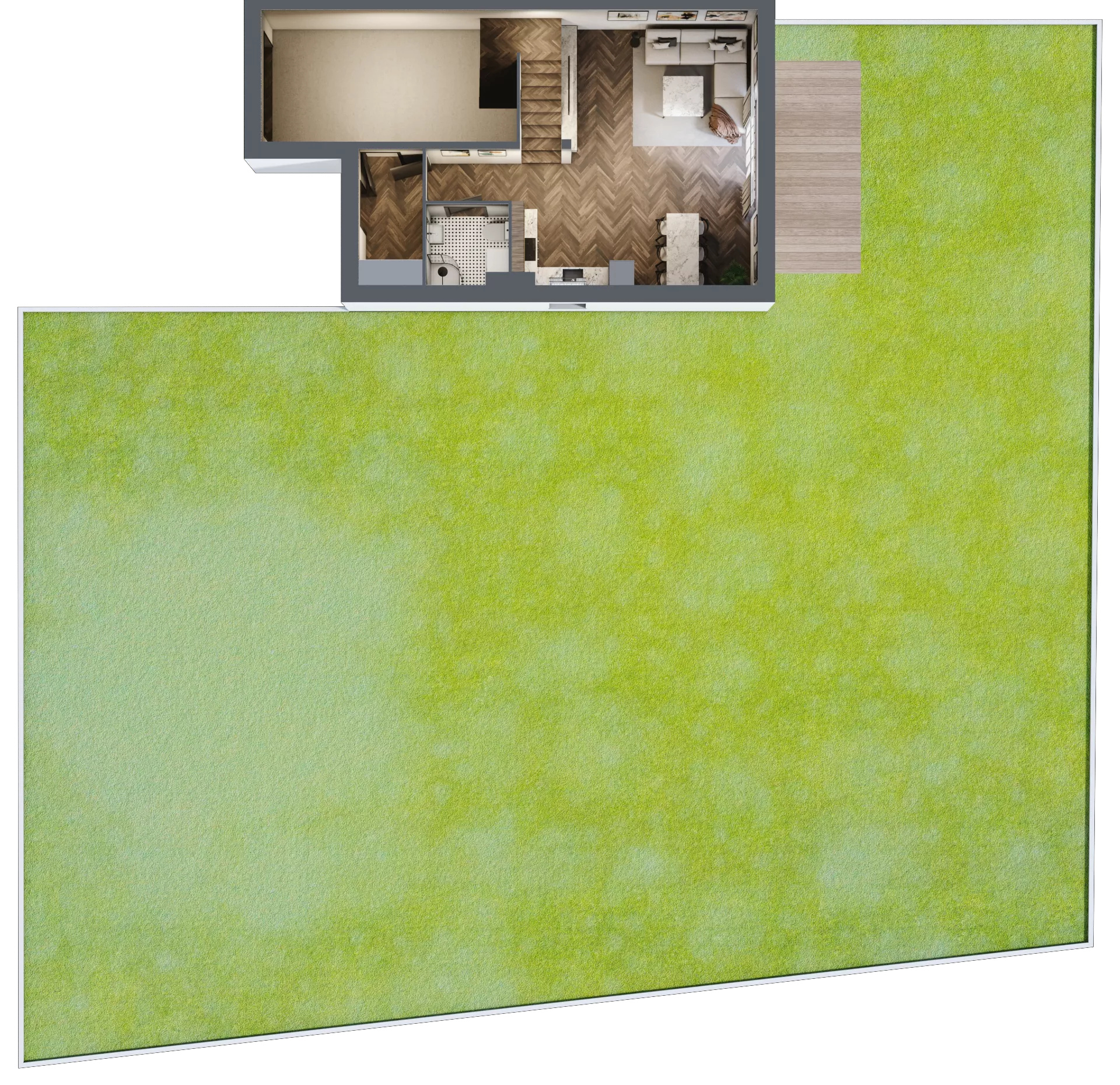 Dom 135,77 m², oferta nr 41/2, Osiedle Południowa etap II, Mińsk Mazowiecki, Stojadła, ul. Południowa