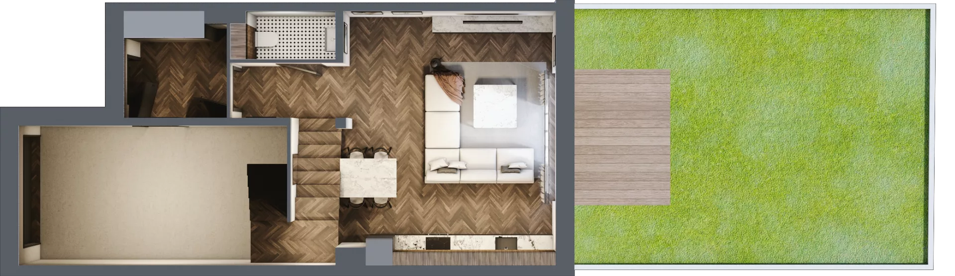 Dom 116,37 m², oferta nr 39/1, Osiedle Południowa etap II, Mińsk Mazowiecki, Stojadła, ul. Południowa
