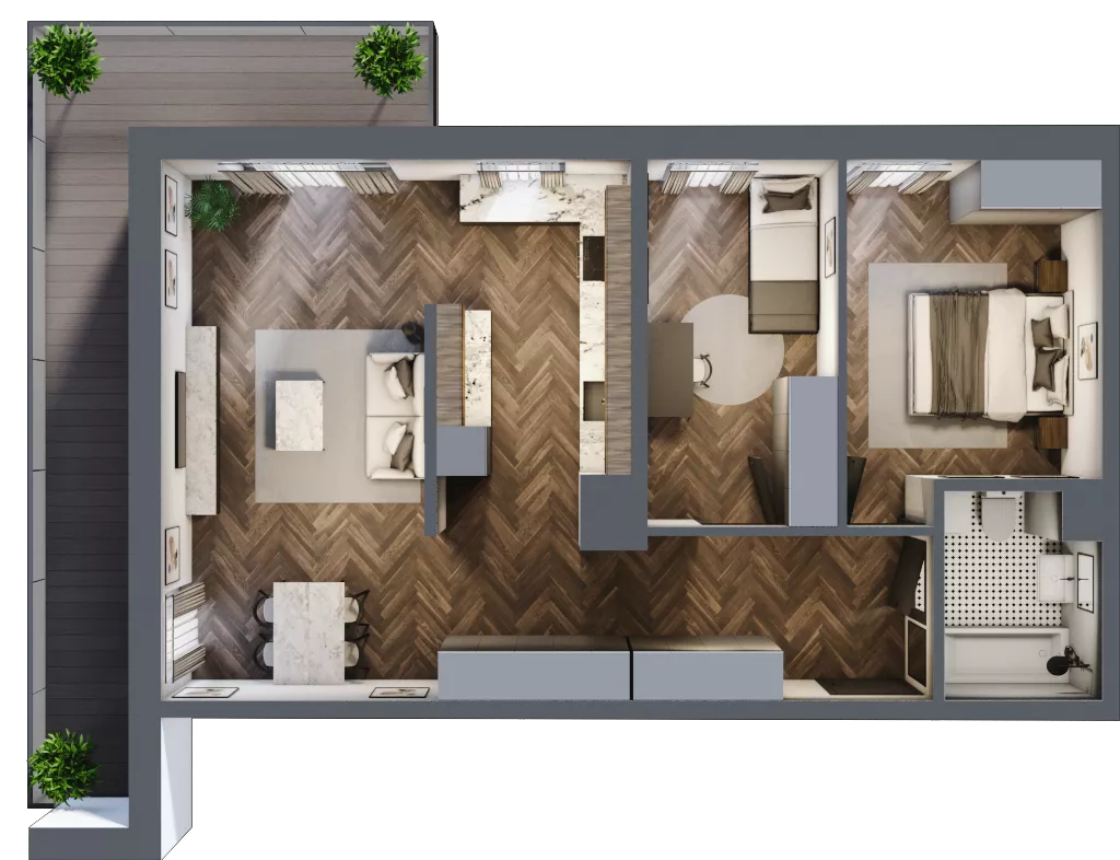 3 pokoje, mieszkanie 69,98 m², piętro 3, oferta nr A27, Karolewska 60, Łódź, Polesie, Karolew, ul. Karolewska 54/60