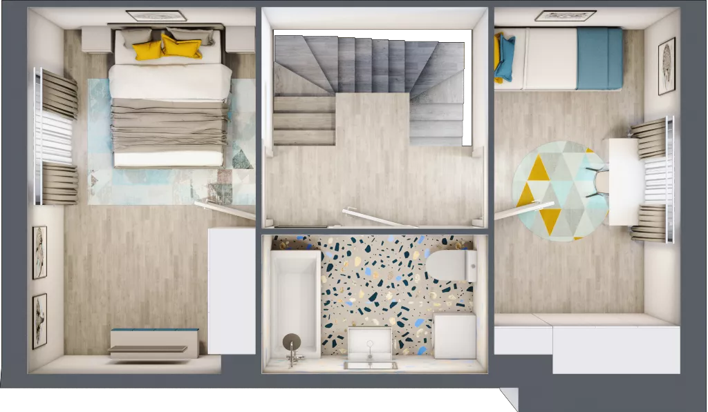 Dom 68,42 m², oferta nr 5A, Osiedle Słoneczne, Sulejówek, ul. Szklarniowa