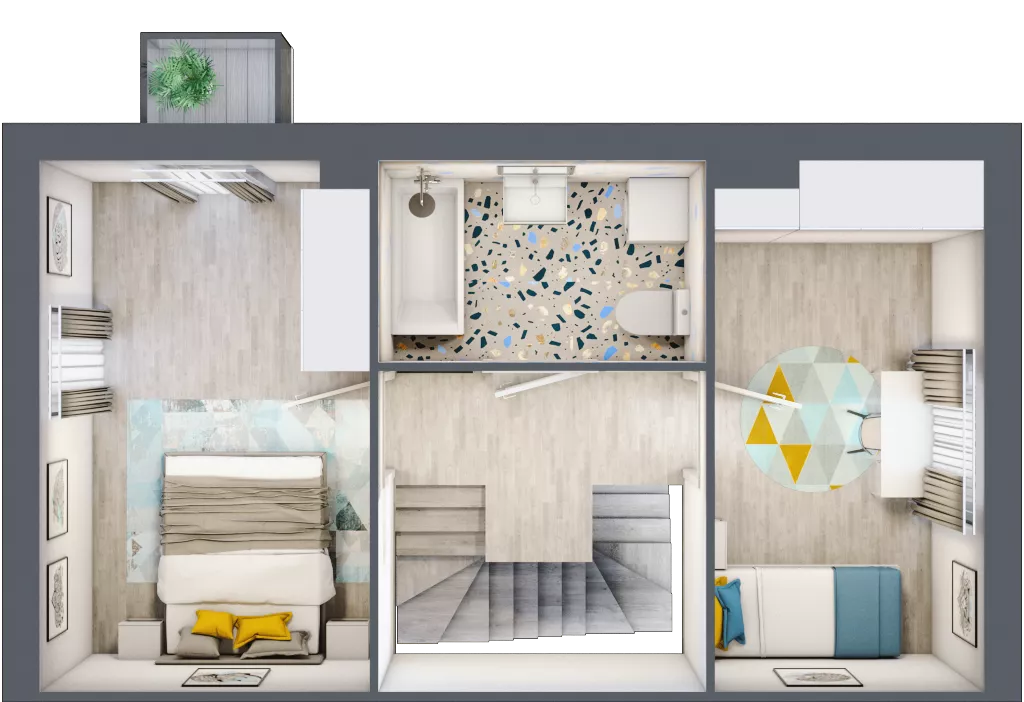 Dom 68,42 m², oferta nr 15B, Osiedle Słoneczne, Sulejówek, ul. Szklarniowa