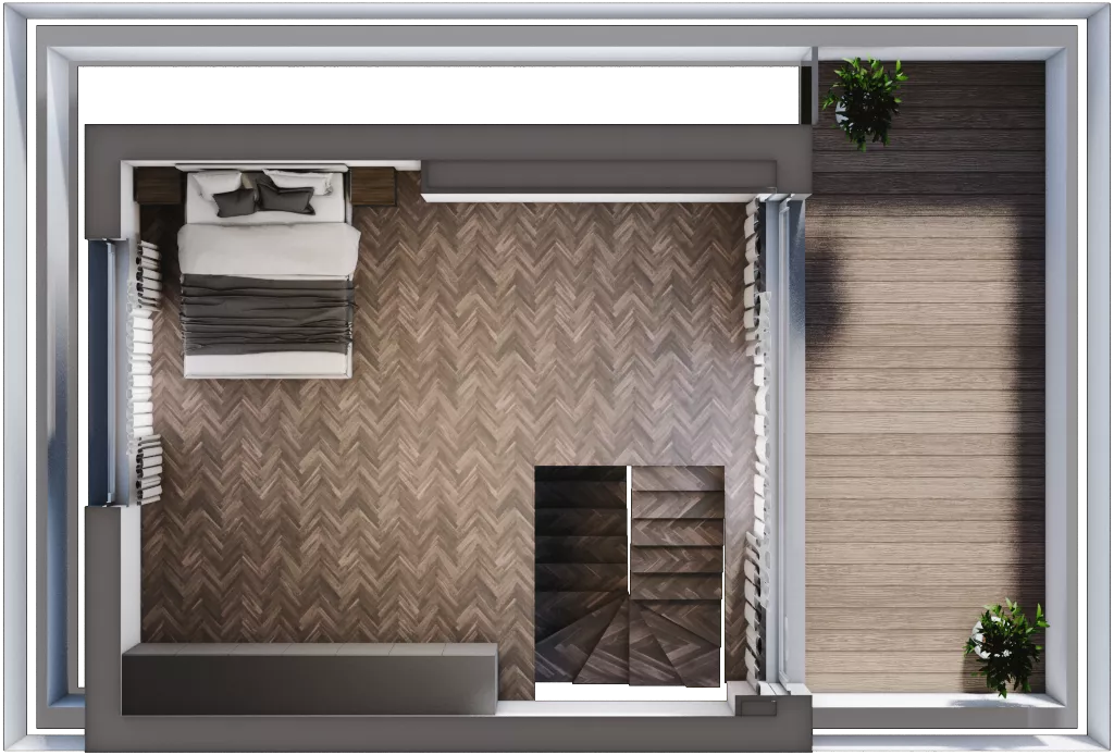 Dom 140,89 m², oferta nr 2B, Wille przy Lesie, Jazgarzewszczyzna, ul. Krzywa