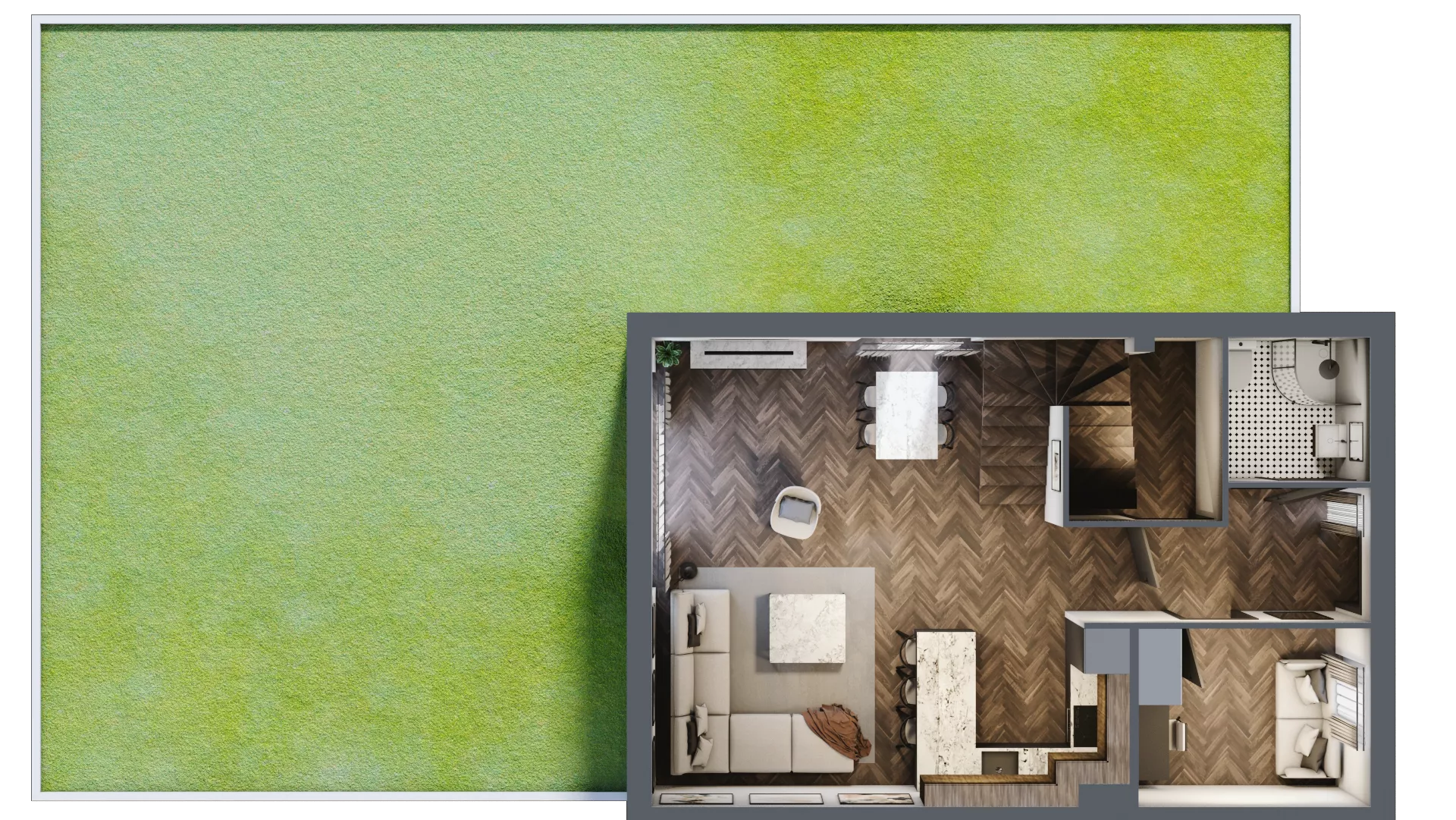 Dom 149,53 m², oferta nr 5B, Wille przy Lesie, Jazgarzewszczyzna, ul. Krzywa