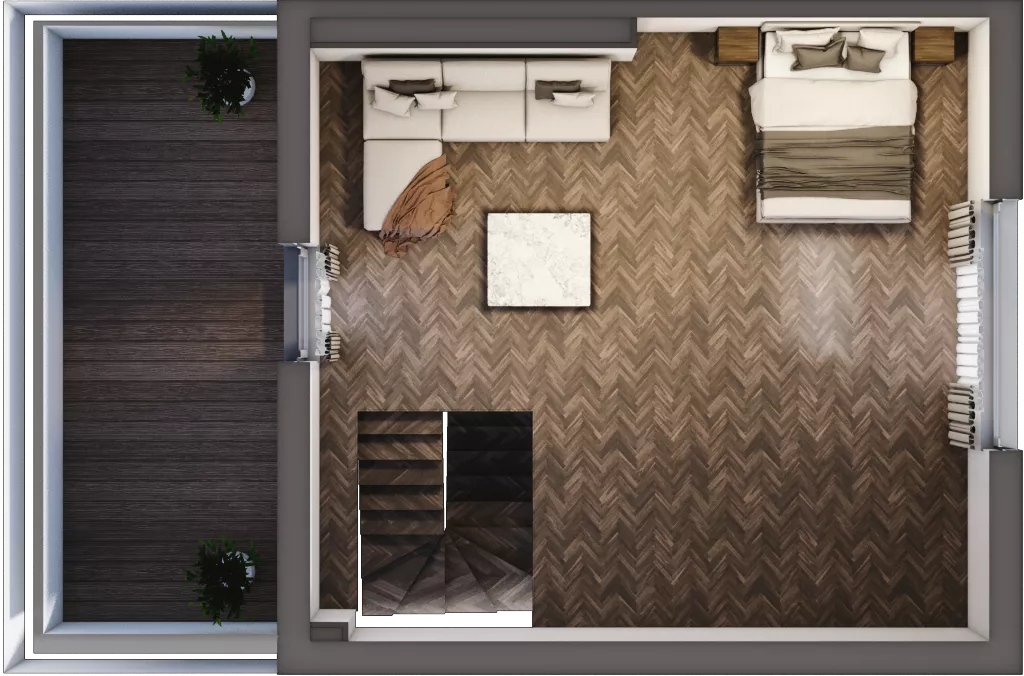 Dom 150,60 m², oferta nr 6B, Wille przy Lesie, Jazgarzewszczyzna, ul. Krzywa