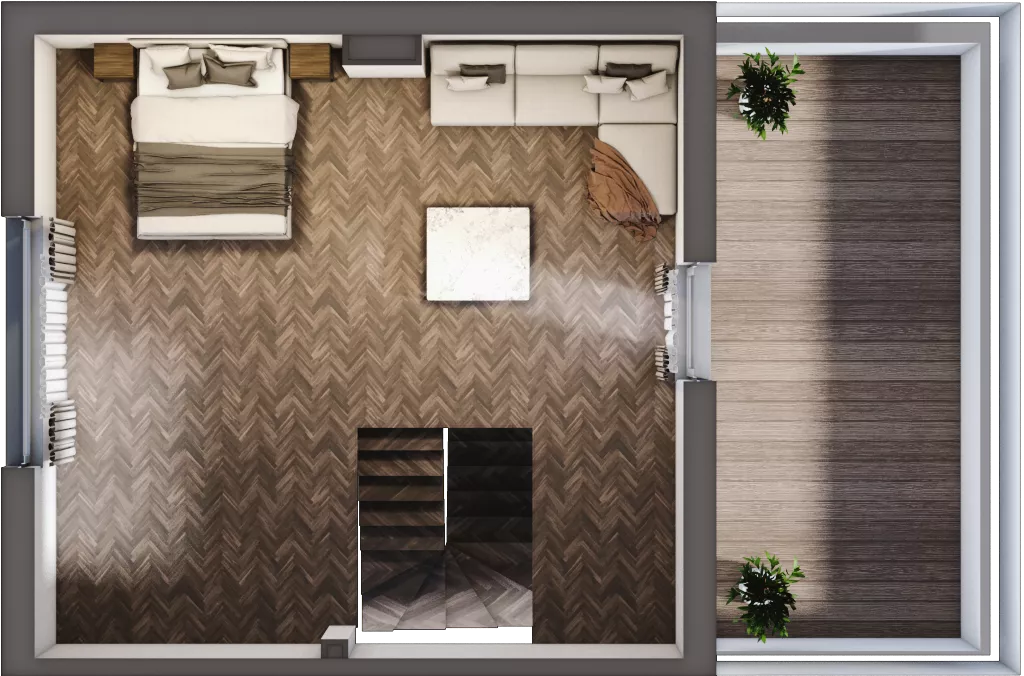 Dom 149,53 m², oferta nr 8A, Wille przy Lesie, Jazgarzewszczyzna, ul. Krzywa