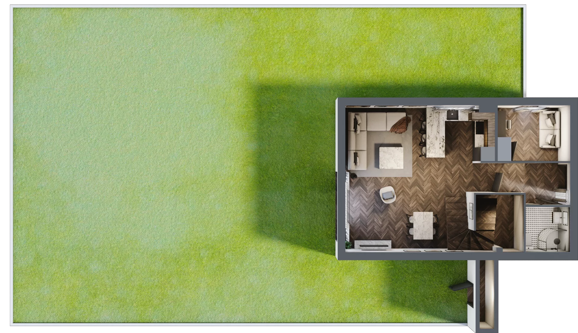 Dom 140,89 m², oferta nr 12B, Wille przy Lesie, Jazgarzewszczyzna, ul. Krzywa