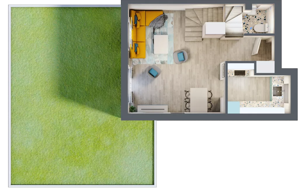Dom 82,07 m², oferta nr 32B, Nova Magdalenka 7, Słomin, ul. Janczewicka