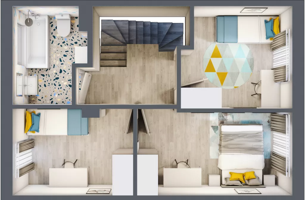 Dom 82,07 m², oferta nr 105A, Nova Magdalenka 7, Słomin, ul. Janczewicka