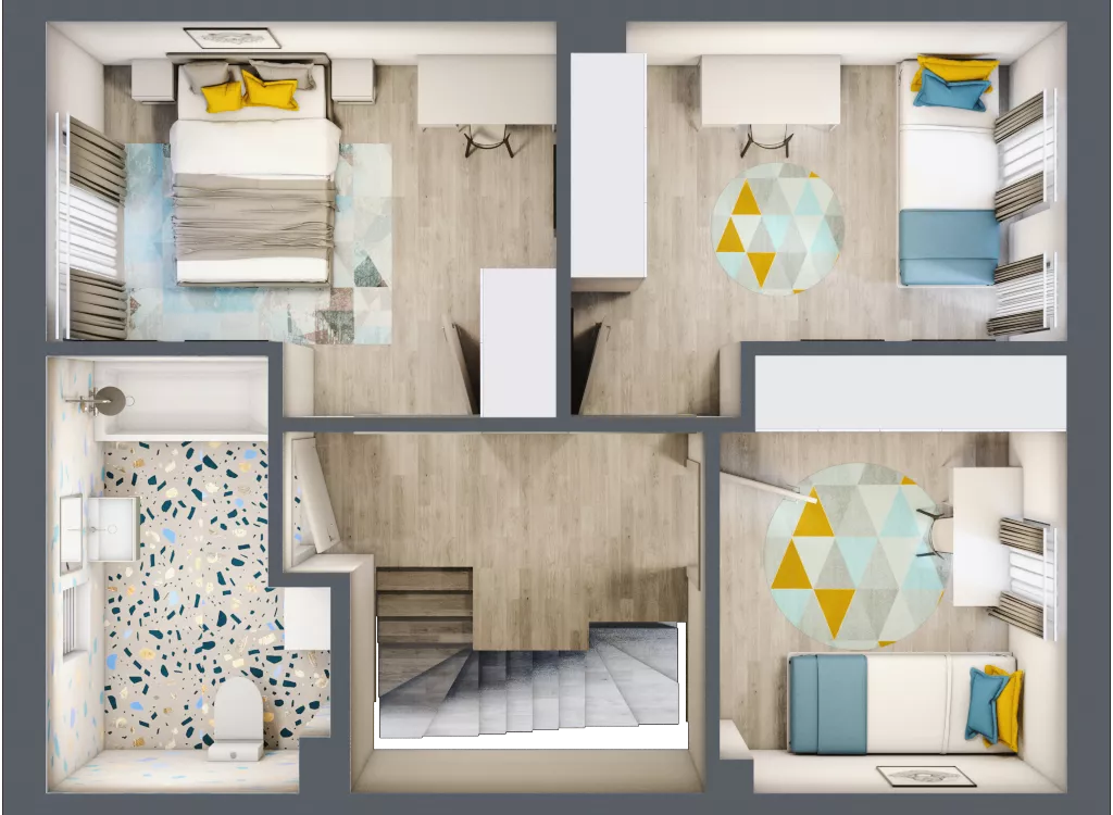 Dom 92,39 m², oferta nr 7A, Nova Magdalenka 7, Słomin, ul. Janczewicka